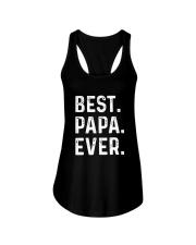 Best Papa Ever Ladies Flowy Tank tile
