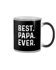 Best Papa Ever Color Changing Mug tile