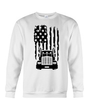 Truck and Flag Crewneck Sweatshirt tile