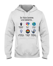 In This House Hooded Sweatshirt front