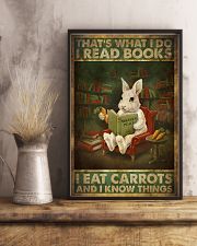 That's What I Do I Read Books I Eat Carrots 11x17 Poster lifestyle-poster-3