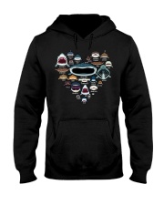 Love Shark Hooded Sweatshirt tile