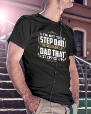 I'm Not The Step Dad Classic T-Shirt lifestyle-mens-crewneck-front-5