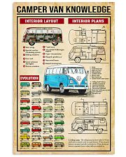 Campervan Type 2 11x17 Poster front