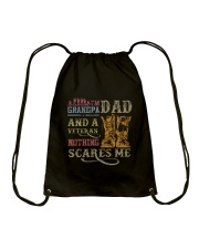 I'm A Dad Grandpa and A Veteran Drawstring Bag tile