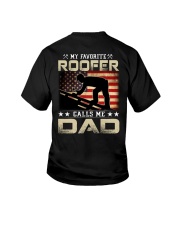 My Favorite Roofer Calls Me Dad Youth T-Shirt tile