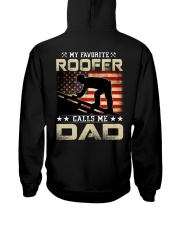 My Favorite Roofer Calls Me Dad Hooded Sweatshirt tile