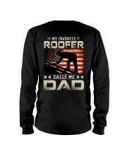 My Favorite Roofer Calls Me Dad Long Sleeve Tee tile