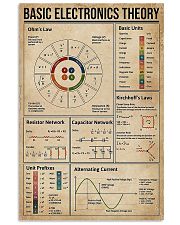 Basic Electronics Theory 11x17 Poster front