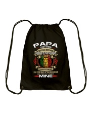 I Am Black Papa Drawstring Bag tile