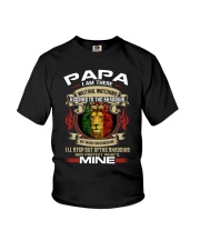I Am Black Papa Youth T-Shirt tile