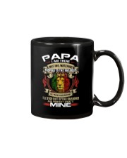 I Am Black Papa Mug tile