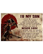 SPARTAN 24x16 Poster front