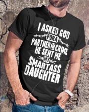 I Asked God For A Partner In Crime Classic T-Shirt lifestyle-mens-crewneck-front-4