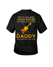 Behind Every Great Violin Player Is A Daddy Youth T-Shirt tile