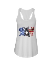 French Bulldog Ladies Flowy Tank tile