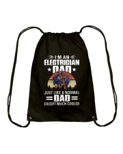 Electrician Dad Drawstring Bag tile