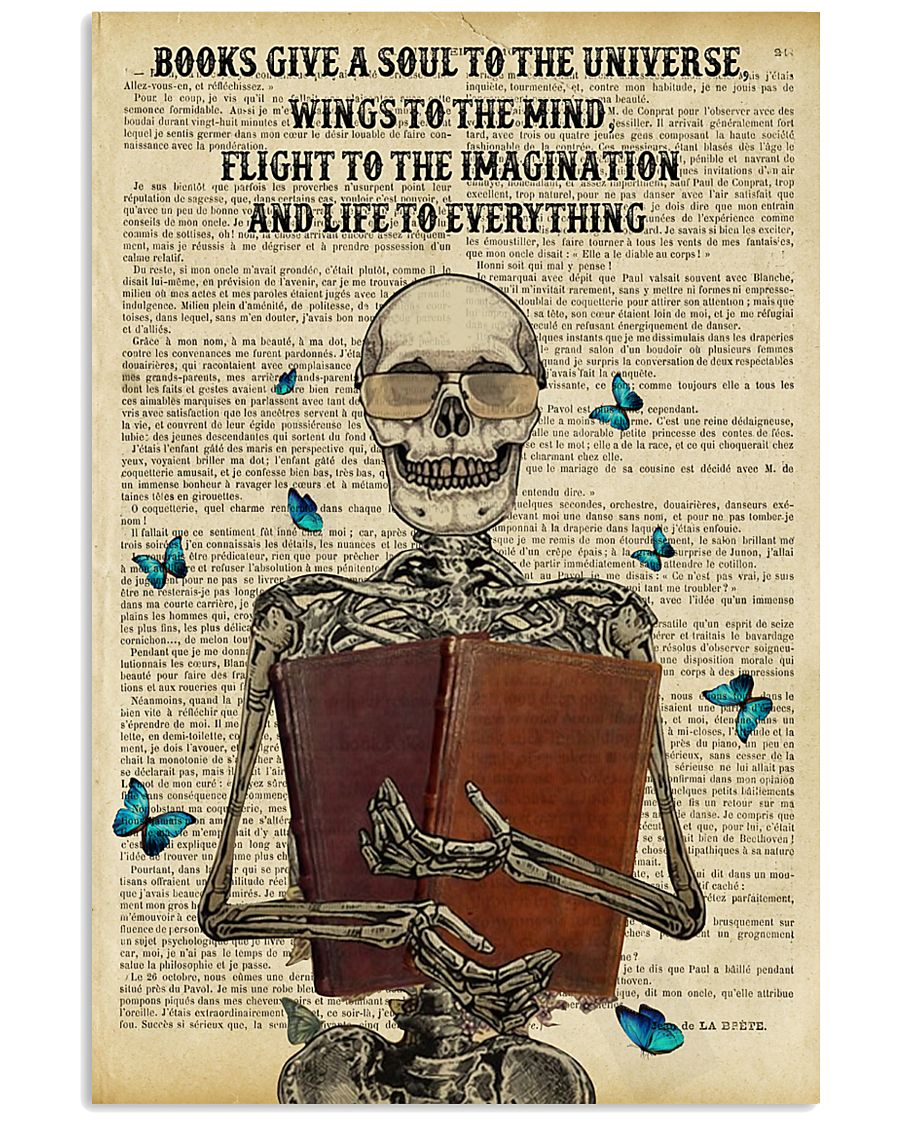 Books Give A Soul 11x17 Poster