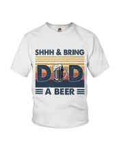 Shhh And Bring Dad Beer Youth T-Shirt tile