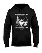 FATHER AND DAUGHTER CAMPING PARTNERS FOR LIFE Hooded Sweatshirt tile