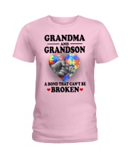 Grandma And Grandson Ladies T-Shirt front