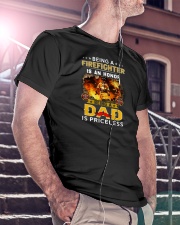 Being A Firefighter Is An Honor Classic T-Shirt lifestyle-mens-crewneck-front-5