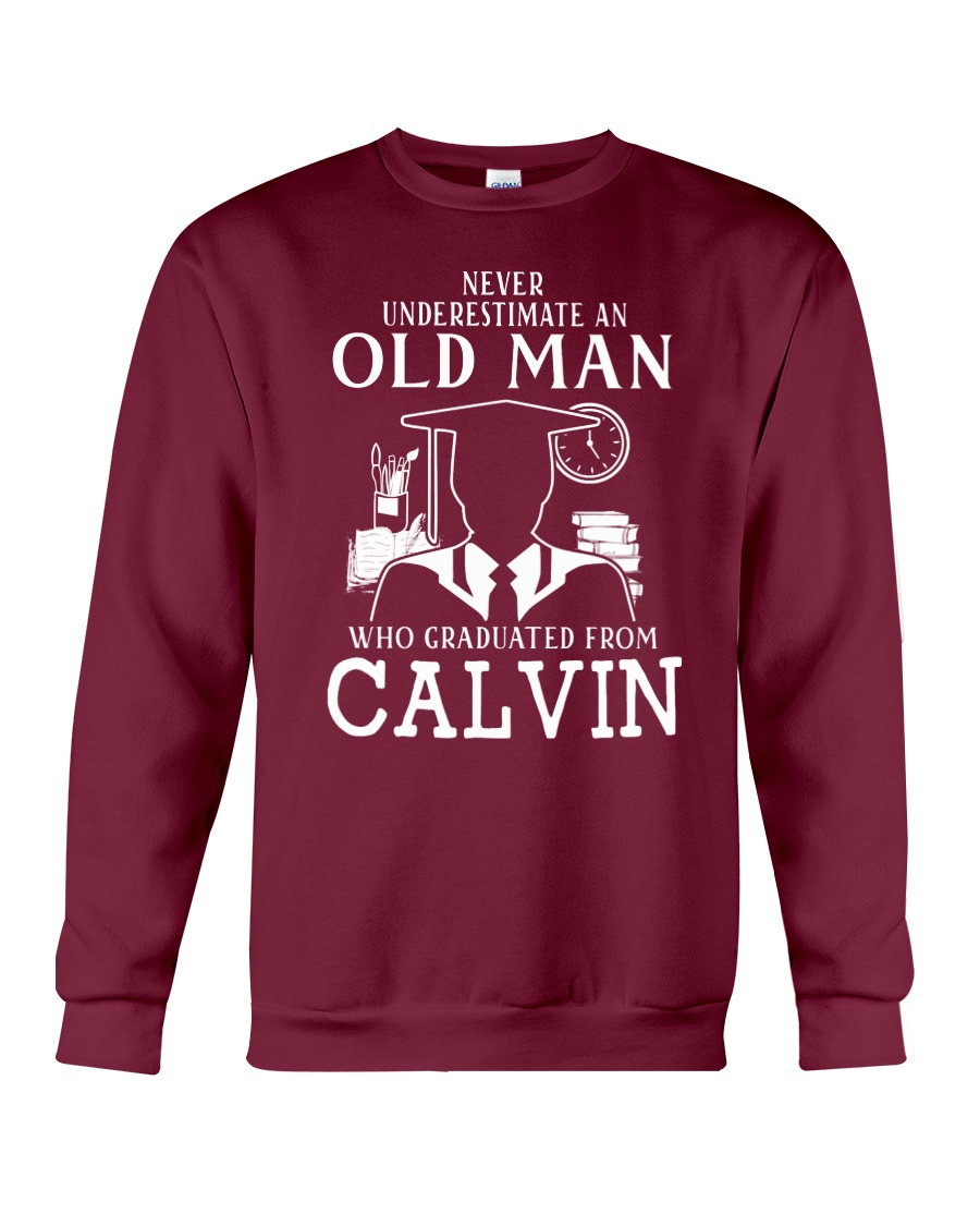 Old-Man-Calvin Crewneck Sweatshirt