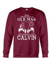 Old-Man-Calvin Crewneck Sweatshirt front