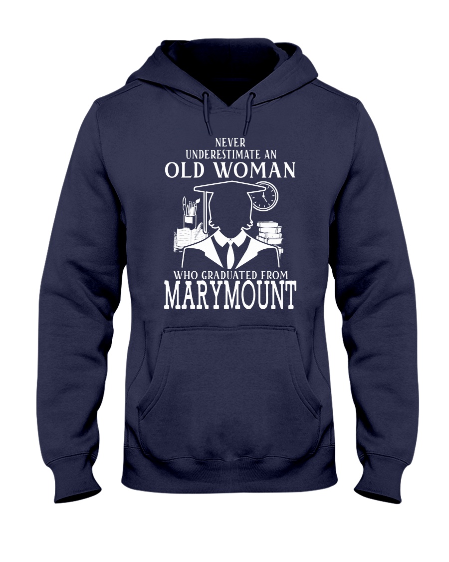 Old-Woman-Marymount Hooded Sweatshirt