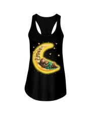 I Love You To The Moon And Back Ladies Flowy Tank thumbnail