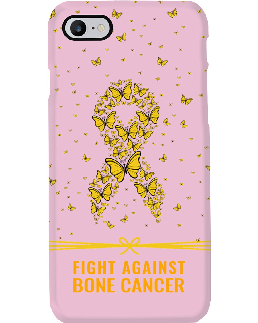 Bone Cancer Awareness PC Phone Case