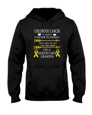 Childhood Cancer Grandpa Hooded Sweatshirt thumbnail