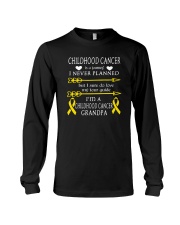 Childhood Cancer Grandpa Long Sleeve Tee thumbnail