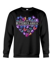 I'm A Butterflyaholic Crewneck Sweatshirt thumbnail