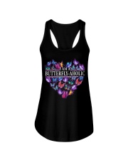 I'm A Butterflyaholic Ladies Flowy Tank thumbnail