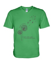Diabetes Areness V-Neck T-Shirt thumbnail
