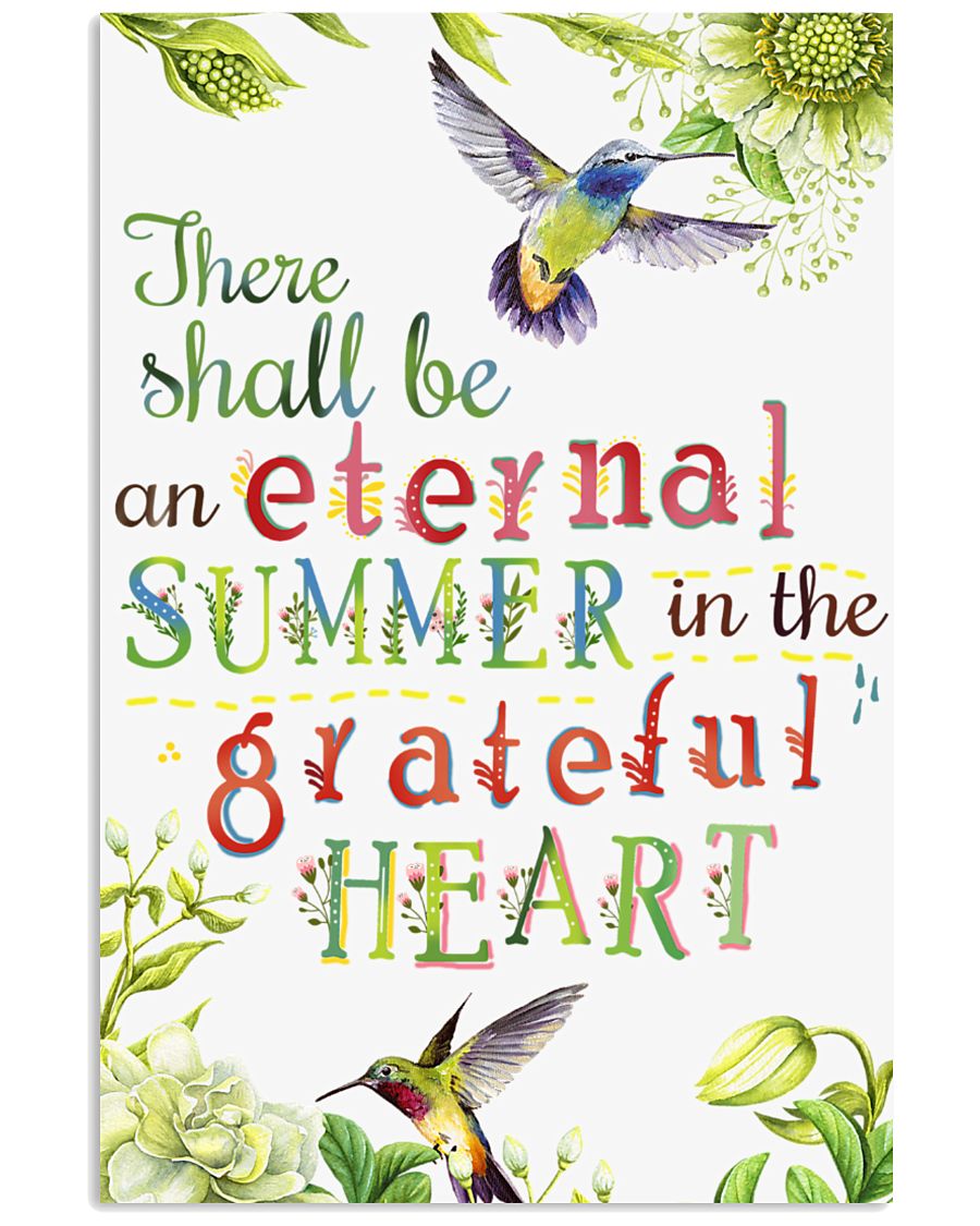 For Hummingbird Lovers 11x17 Poster