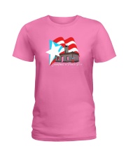 Levantemos a Puerto Rico Edicicion Faro de Guanica Ladies T-Shirt front