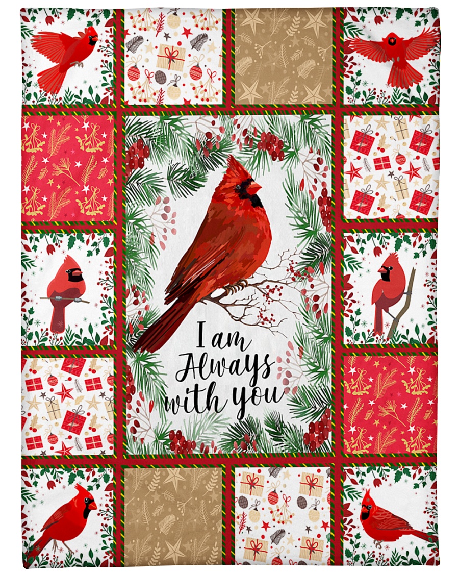 BLANKET I'M ALWAYS WITH YOU Large Fleece Blanket - 60" x 80"