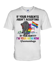 I'm Your Mom Now V-Neck T-Shirt tile