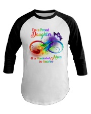 I'm a Proud Daughter of a Wondeful Mom Baseball Tee tile