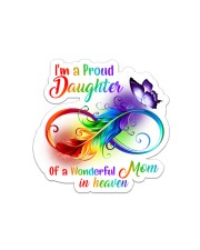 I'm a Proud Daughter of a Wondeful Mom Sticker tile