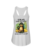 Goblins Make Me Happy Ladies Flowy Tank tile