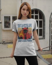 I Cast Fireball And I Know Things Classic T-Shirt apparel-classic-tshirt-lifestyle-19