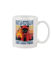 I Cast Fireball And I Know Things Mug tile