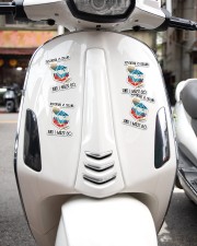 Adventure is Calling W Sticker - 4 pack (Vertical) aos-sticker-4-pack-vertical-lifestyle-front-28