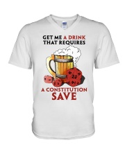 Get Me a Drink V-Neck T-Shirt tile