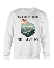 Adventure is Calling Bl Crewneck Sweatshirt tile