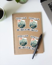 Adventure is Calling Bl Sticker - 4 pack (Vertical) aos-sticker-4-pack-vertical-lifestyle-front-29