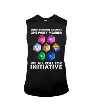 Roll For Initiative 7 BL D20 Sleeveless Tee tile